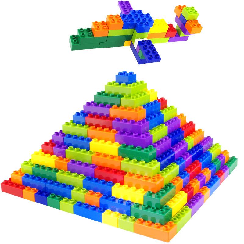 Morning Wind Creative Happy City Building Blocks - Large, Granular Kindergarten Puzzle for Early Education.