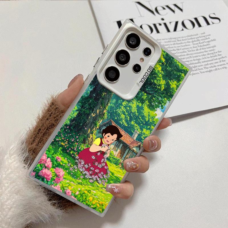 Heidi Cartoon Cute Shockproof Phone Case for Samsung Galaxy S26 Edge S25 Ultra S24 FE S23 Plus S21 Cover Anti Fall Fundas
