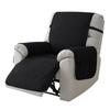 1Seater Wear Resistance Recliner Cover Solid Color Quilted Armchair Slipcover Pet Kids Accent Couch Cushion Living Room Hotel