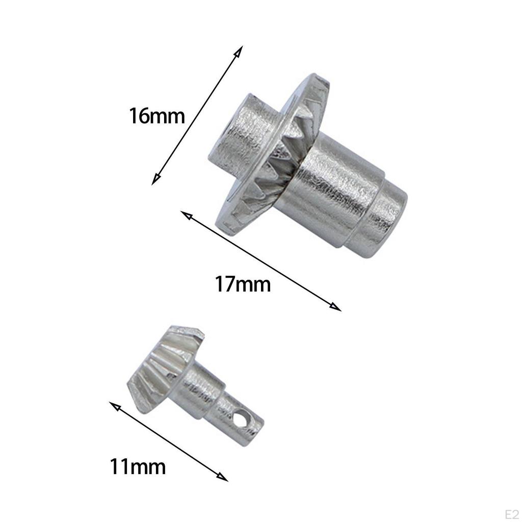 24T 12T Gears Set Front & Rear Drive Shaft for 1:24 RC Crawler Car Replaces