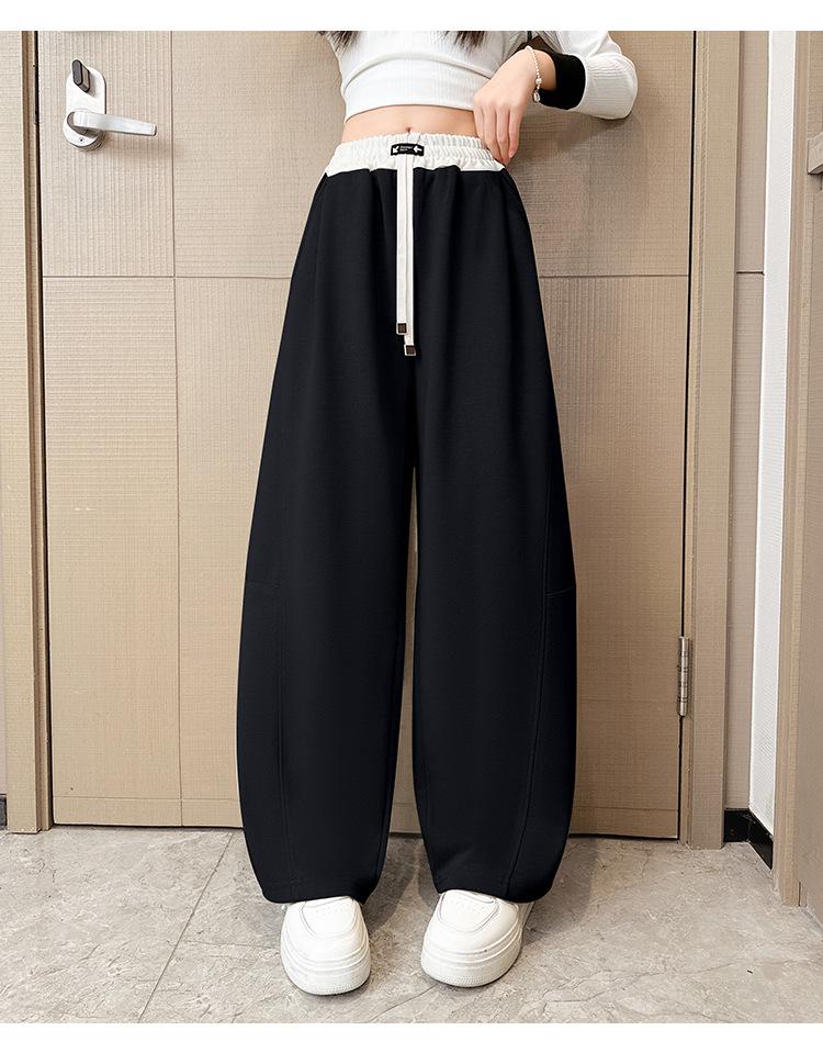 

Дівчачі весняно-осінні велюрові шаровари-шаровари в корейському стилі 2025 120cm