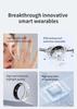 DaringsV8 Diamond-Enhanced Smart Ring: Heart Rate, Blood Oxygen, Sleep Monitor, Waterproof Sports Pedometer