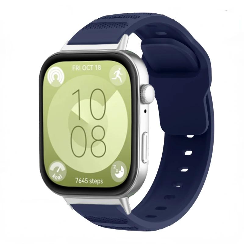 Silicone Strap For Huawei Watch Fit 3 Smartwatch Soft Breathable Bracelet Wristband for Huawei Watch Fit 3 Replacement Correa