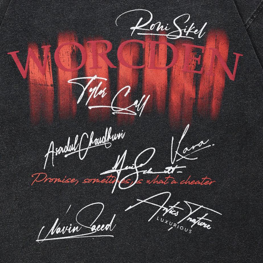 2024 Streetwear Letters Grafické Unisex tričko Bavlna Prané Černé Tričko Unisex Topy Trička Léto Tričko s krátkým rukávem