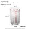 120ml Espresso Messbecher Hitzebeständiger Glasbecher Espresso Unzenbecher Mit Skala Glas Messbecher