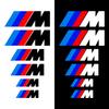 6Pcs Car Brake Caliper Vinyl Stickers Decor for M Logo X1 X4 X3 X5 X6 Z3 Z4 G30 G20 E36 E46 E90 E92 E60 E80 E34 F10 F30