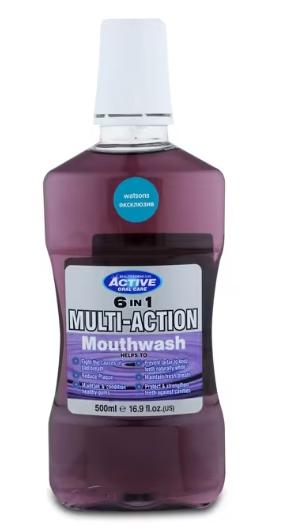 Beauty Formulas Ultimate 500ml 6-in-1 Oral Care Mouthwash
