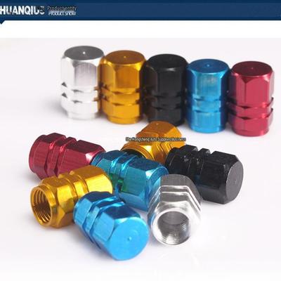 Capuchons de tige de valve de pneu en aluminium pour roues de voiture