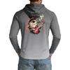 Men's UPF50+ Sun Protection Cooling Shirt Long Sleeve Hooded Outdoor Sports Fishing Stretch Lightweight Breathable Top