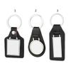 Sublimation Blank Round Keychain with for Key Ring Heat Transfer Keychain for Christmas Valentine Graduation Day Present