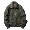 Men's Trendy Stand Collar Cotton Jacket - Autumn/Winter, Loose Fit, Plus Size Casual Top