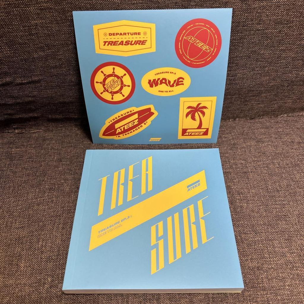 [USED] ATEEZ TREASURE EP.3 One To All Seonghwa Trading Card