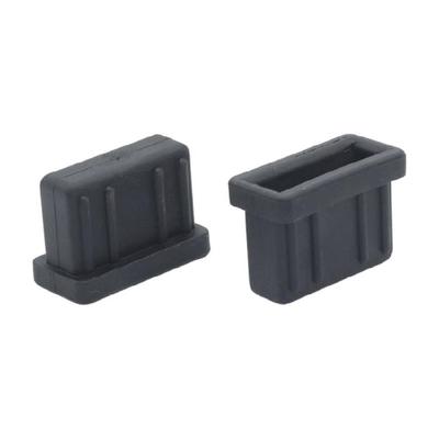 2 pièces Cache-moteur de voiture Tampons en caoutchouc Manches en caoutchouc Clip sur Manchon de cache-moteur Accessoires de véhicule Convient pour Modèles de Voiture
