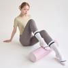 Women's Non-Slip Pilates Line Point Crew Socks (4 Pairs)