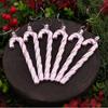 Christmas Atmosphere Candy Cane Pendant - Acrylic Tree Ornament