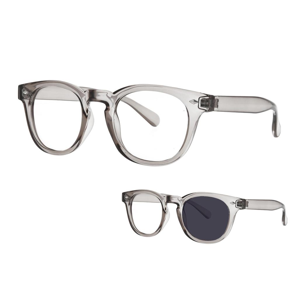 FEELLIFE Photochromic UV Blue Light Made in Sunglasses, Wellington, Gray, Protection, Protection, Sabae, PH5606-11