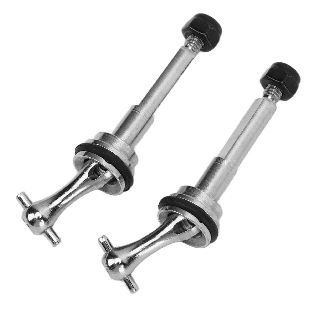 2PCS RC Drive Shaft Set Lightweight Stainless Steel Replacement For Wltoys 128 284161 Remote