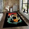 Tappeto da Camera con Motivo Cartone Animato Sport Calcio 15 Misure Tappeto Street Fashion per Camera da Letto Soggiorno Tappetino Antiscivolo Tappeto per Sedia Regalo