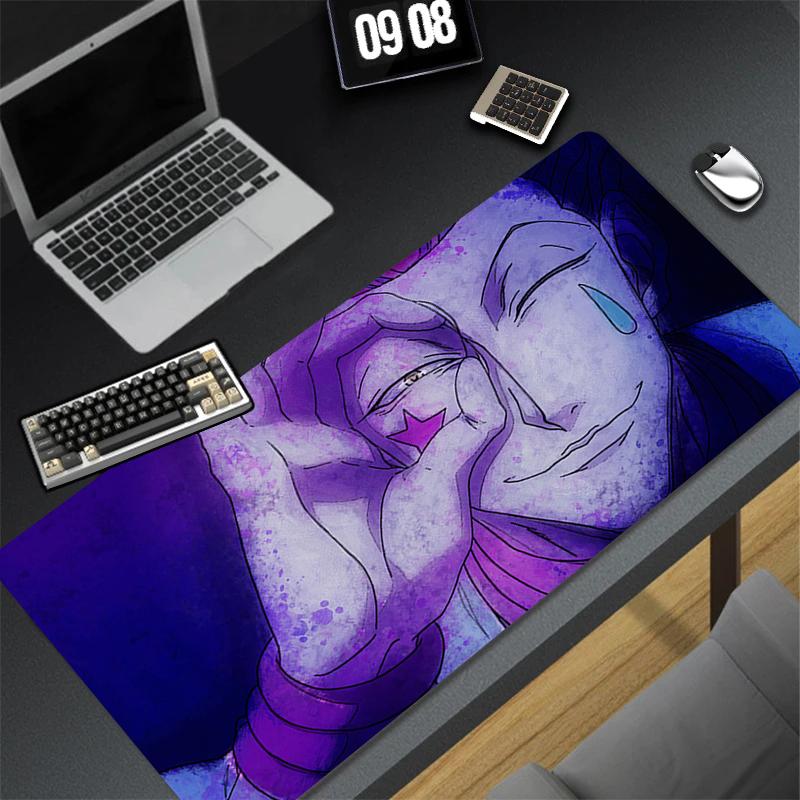 Computer Gaming Accessories Mousepad Office PC Mouse Pad Keyboard Pad H-hunter X H-hunter Hisoka Desk Decoracion Anime Desk Mat