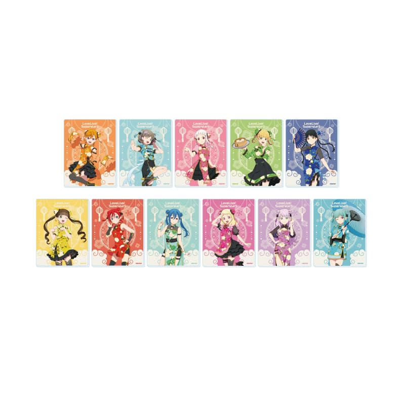 

Love Live Superstar 02 Chinese Dress Ver. [Original Illustration] Acrylic Card Box of 11