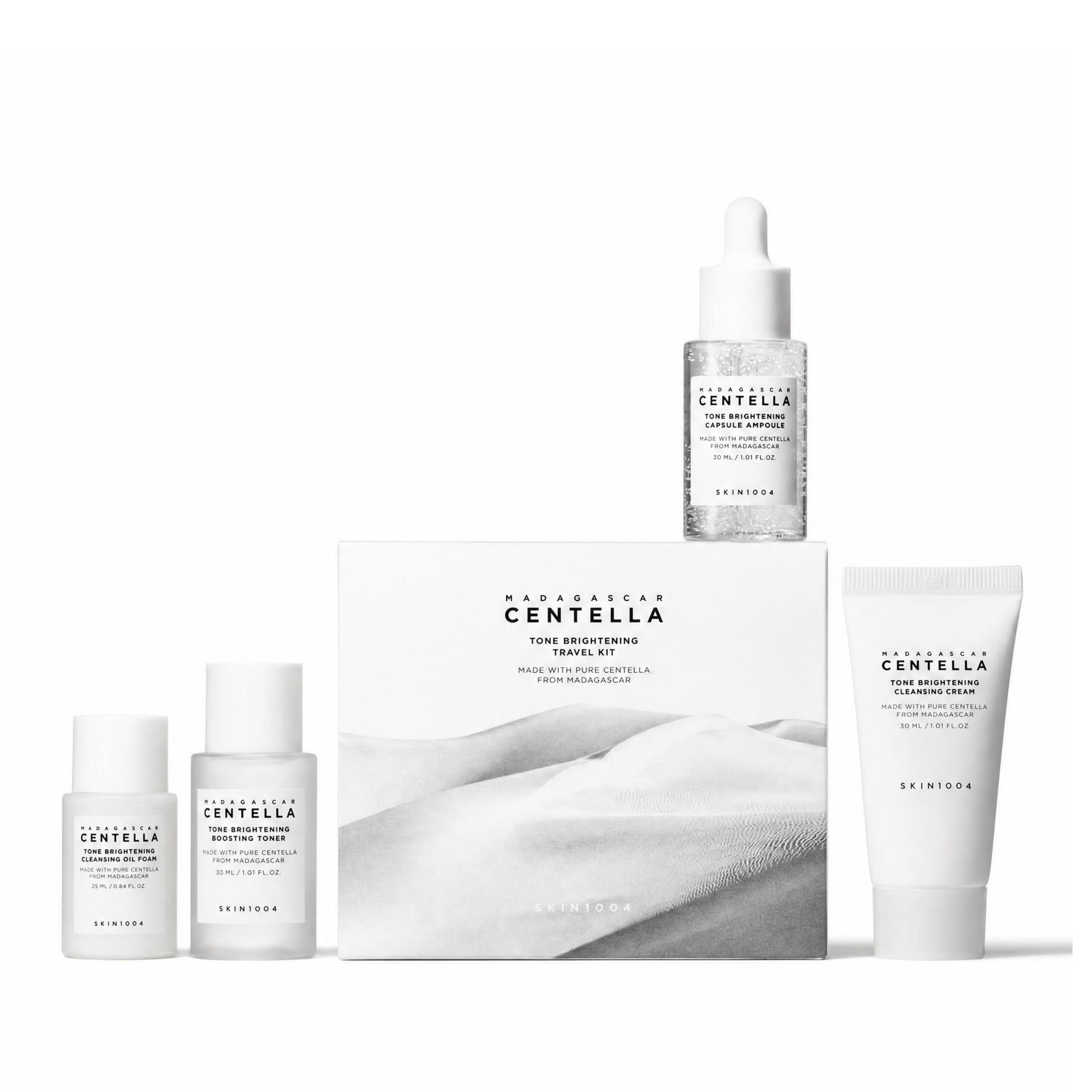 SKIN1004 Madagascar Centella Tone Brightening Travel Kit 4-Step Brightening Set