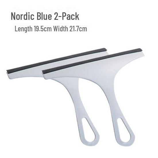 Silicone Glass & Mirror Cleaner: Household Countertop, Bathroom & Window Scraper Tool