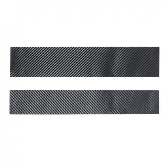 2X Black Exterior Rear Window Sticker Trim Decals for Dodge Ram 11+ Accessories