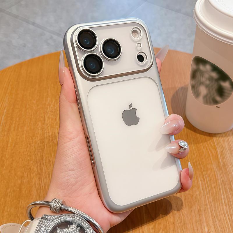 

Полупрозрачный матовый противоударный чехол для телефона iPhone 17 Pro Max с полной защитой объектива iPhone 17