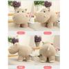 Baby Hippo Stuffed Animals Toy Cartoon Elephant Cushion Pillow Kawaii Plush Doll  Christmas Gift