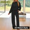 Women's Fashion Casual Long Sleeve Pants Suits