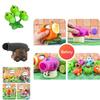 Plant Vs. Zombie Toy Olive Machine Gun With Pea Clip And Corn Shooter Accessories