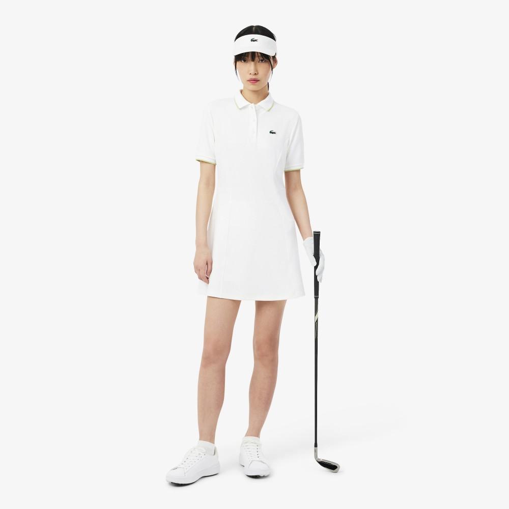 [Lacoste] Women's Golf Pique Short Sleeve Dress EF0102-56G800