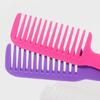 Fashion Wide Tooth Comb for Gentle Hair Management Elegant Hair Styling Tool for Travel and Daily Use