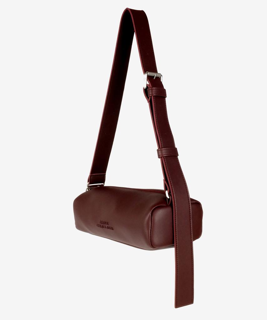 Inneq Chunky Buckle Air Bag Letter-Burgundy