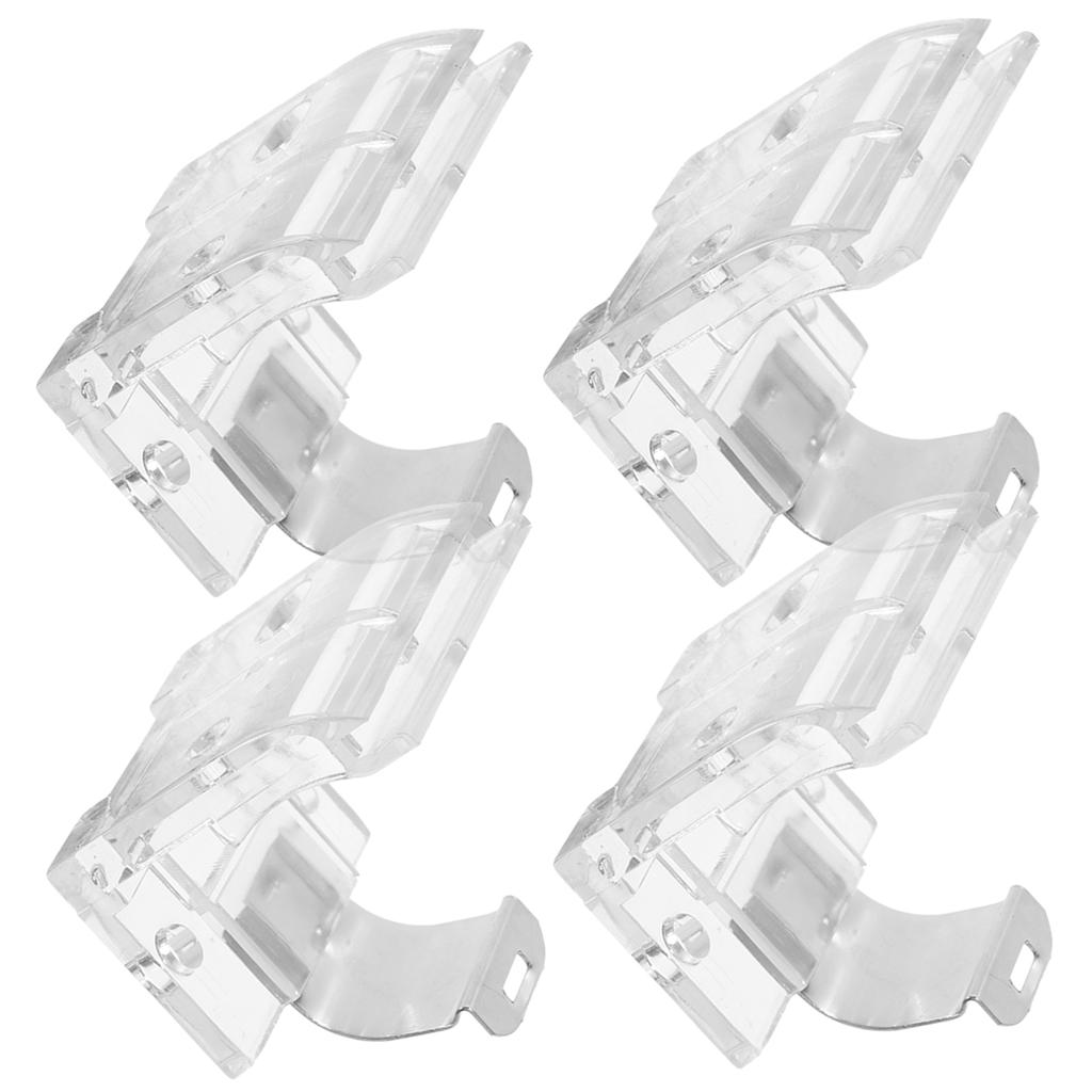 4 szt. Mini wsporniki do rolet okiennych Wsporniki mocujące szynę górną rolety pionowej Części do rolet Wsporniki do rolet okiennych