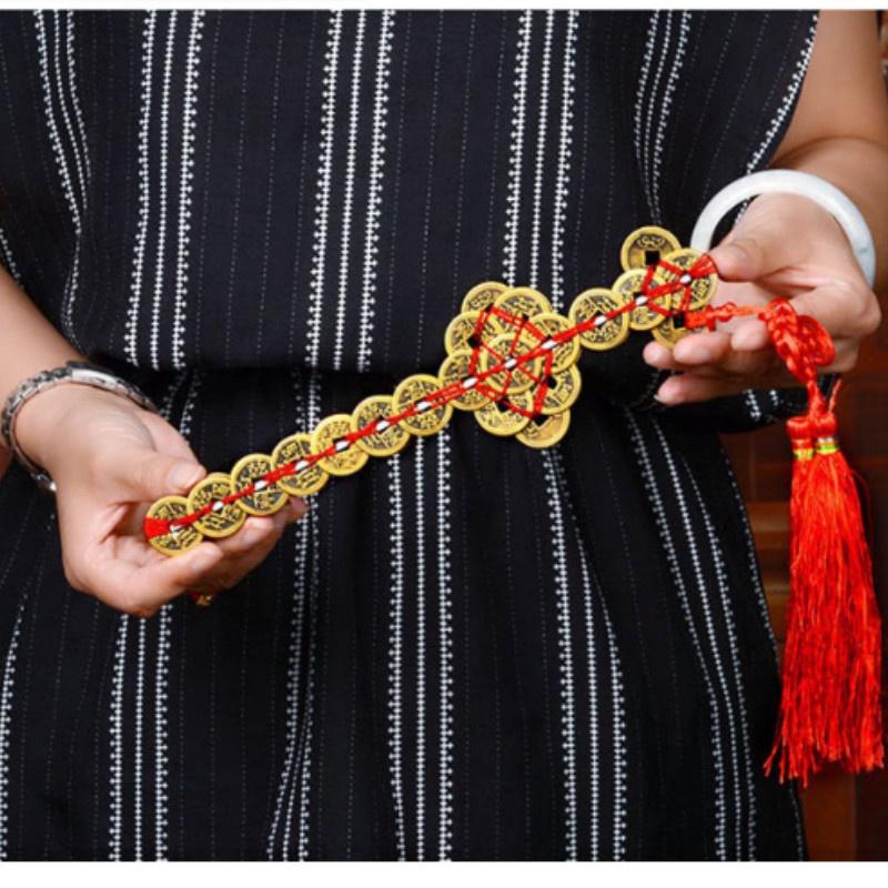 

1pc China Feng Shui Brass Coin Sword Ornaments Home Furnishing Decorations Home Furnishing Copper Sword Ornaments