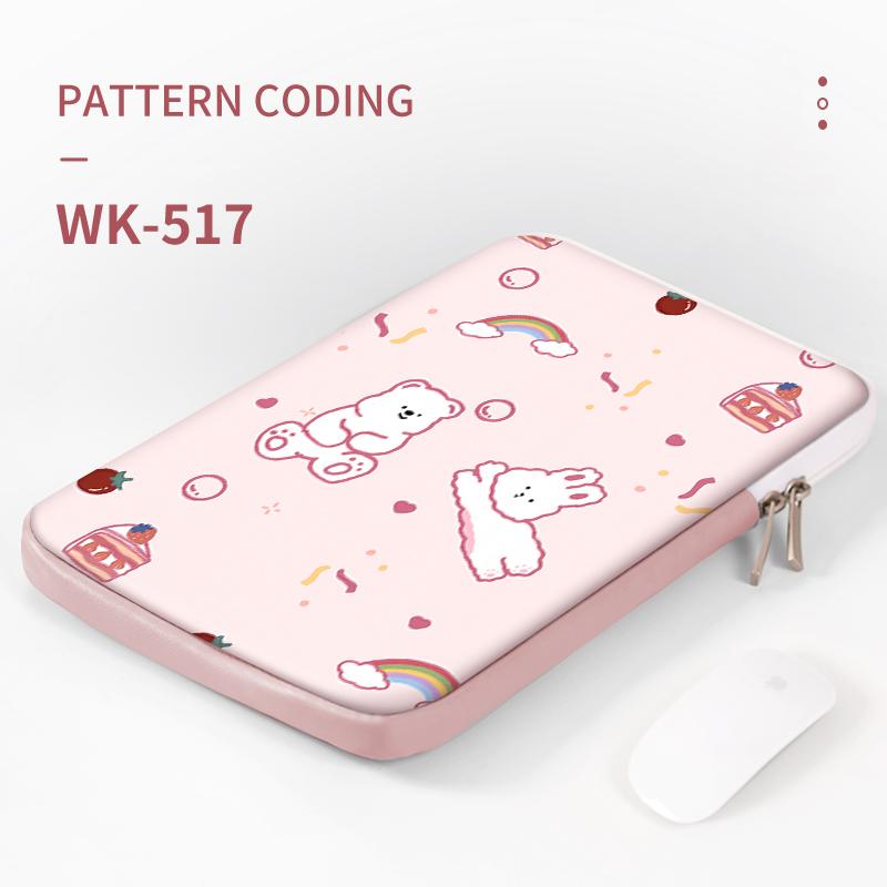 Torba na laptopa Etui PU torebka Kreskówkowe etui na notebooka Aktówki 13 14 15,6 cala Dla Macbook Air Pro HP Asus Dell Torba do przenoszenia