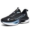 Men'S Shoes Sport Running Shoes Sneakers For Men Comfortable Athletic Training Footwear Mesh Black Walking Shoes Big Size 44 45