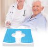 Elderly Butt Cushion T Shaped Opening Triangular Slope Design Pad T Shaped Wheelchair Cushion for Wheelchair Office Car Use
