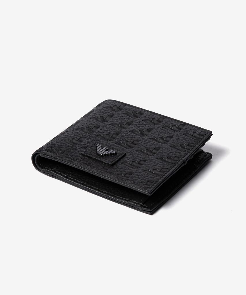 Wallet EM001741 AF14774 COINPOCKET WALLET [Emporio Armani] Bi-fold Men's BLACK/Black [Used]