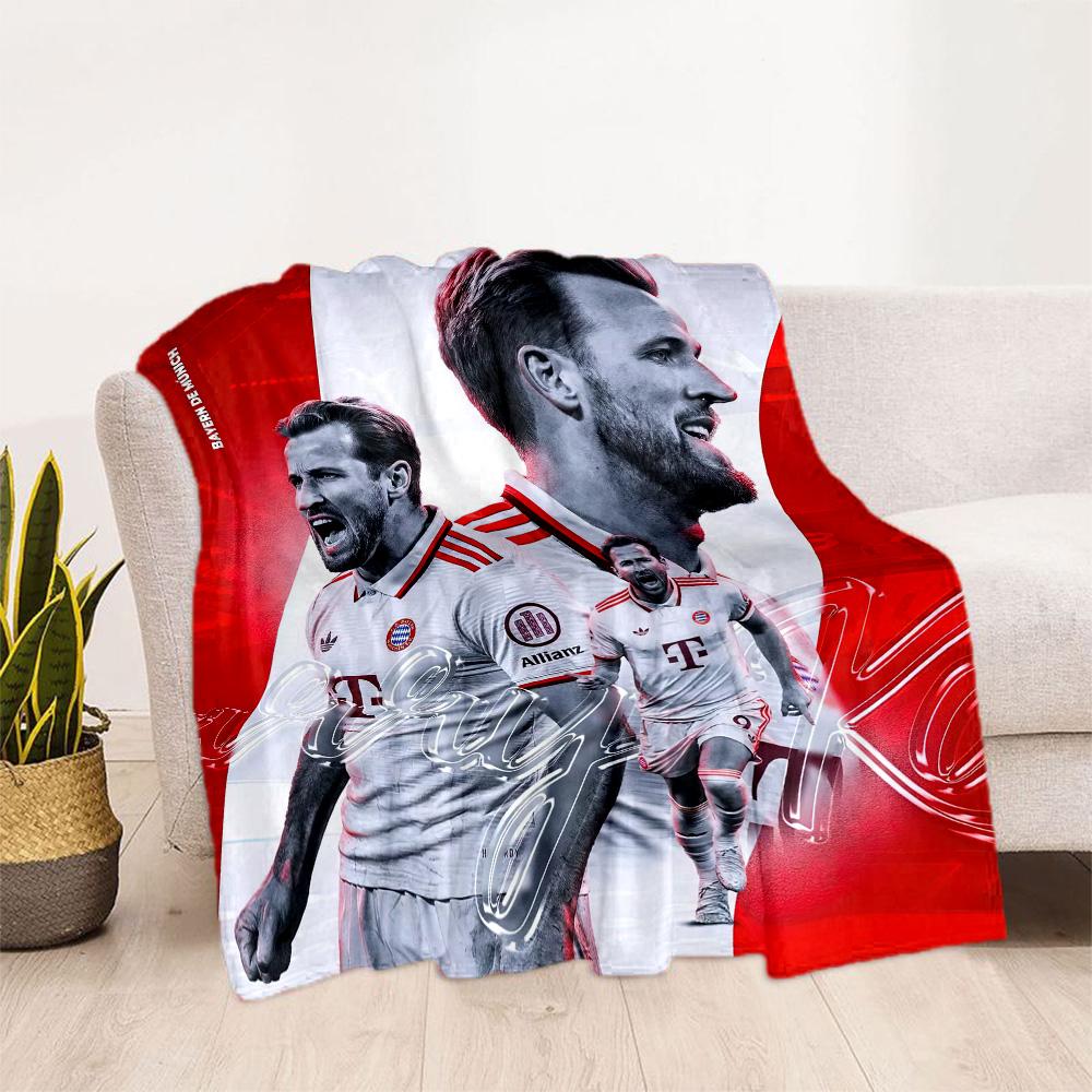 Bayern Munich Blanket Comfortable Perfect for Bed Livingroom Picnics for All Seasons Modern Birthday Christmas Gift Blanket
