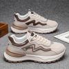 Men's Breathable Mesh Sports Shoes Autumn Winter New Style Casual Dad Shoes Student Trendy Match Soft Bottom Shoes