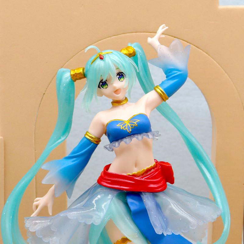 21CM Anime Hatsune Miku Artist MasterPiece Princess Arabian Ver Dress Up Model Toy Gift Collection Action Model PVC Doll