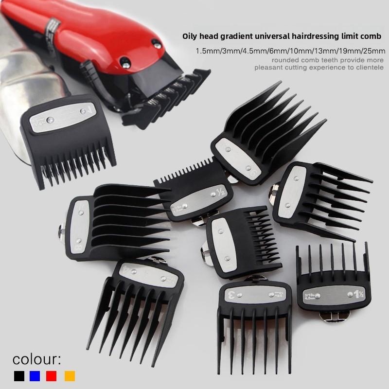 Universal Hair Clipper Guide Comb Set With Abs Material For Home Barbers And Diy Haircuts