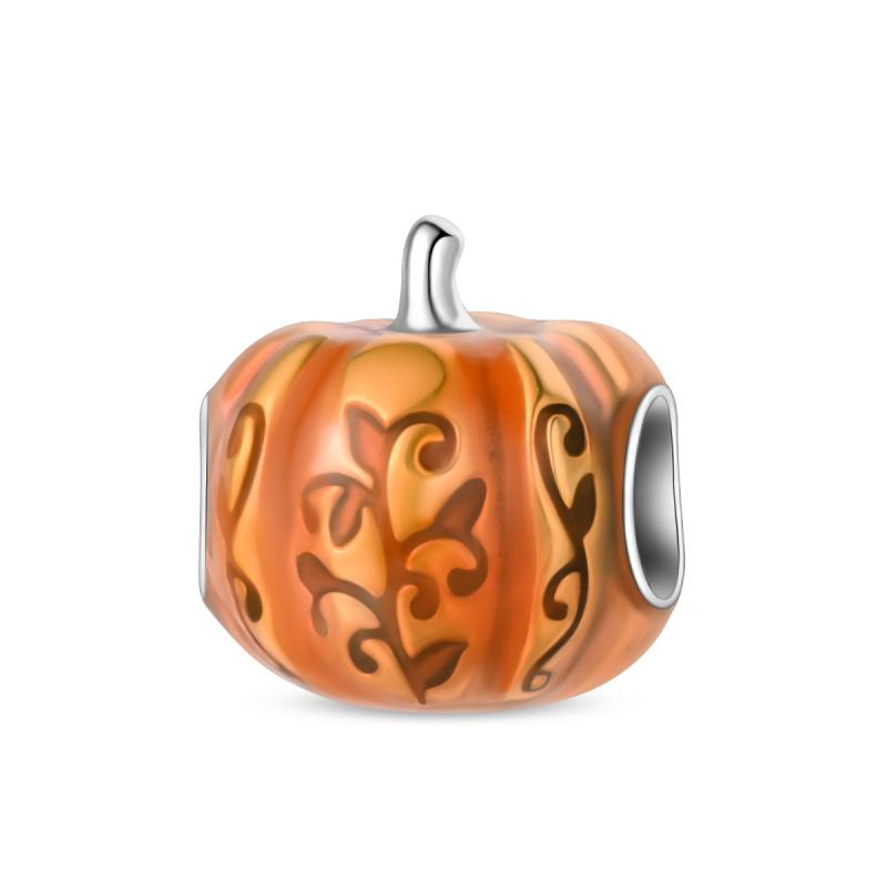 

Original Pumpkin Seriescopper Pendant Charm Cat Bracelet Diy Festival Gift