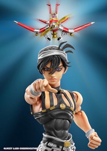 Super Action Statue "JoJo's Bizarre Adventure Part 5" Narancia Ghirga & As, Approximately 145mm, PVC & ABS & Nylon Painted Movable Figure