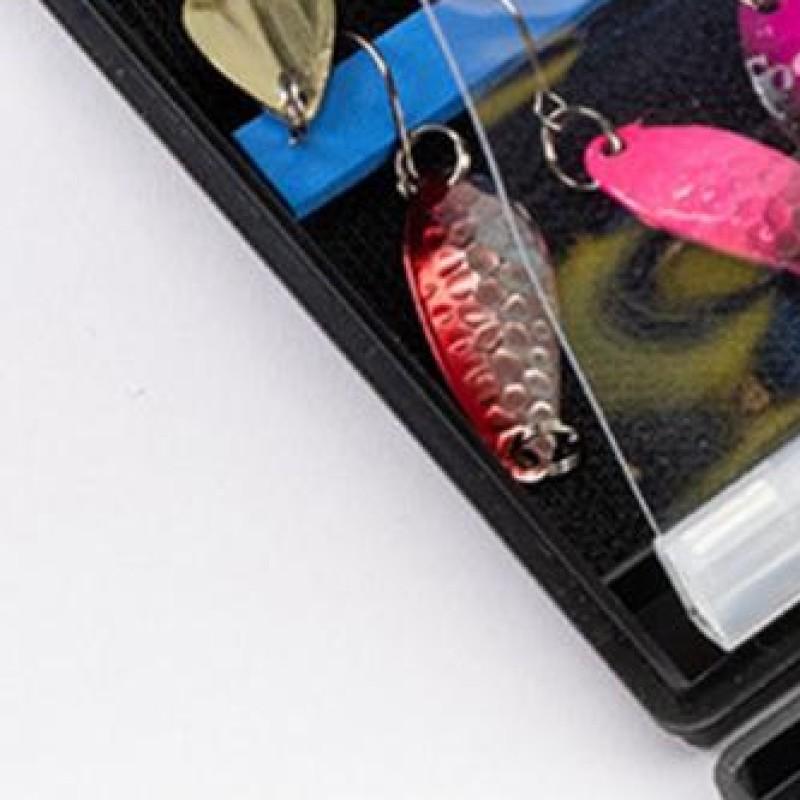 

Large Capacity Fishing Box PP Waterproof Thicken Double Side Fishing Tackle Box Fake Bait Box Portable Fishing Gear Accessories China Mainland