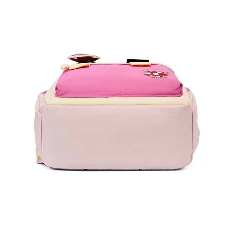 Color Block Kindergarten Schoolbag Cartoon Lightweight Large Capacity Children's Backpack
