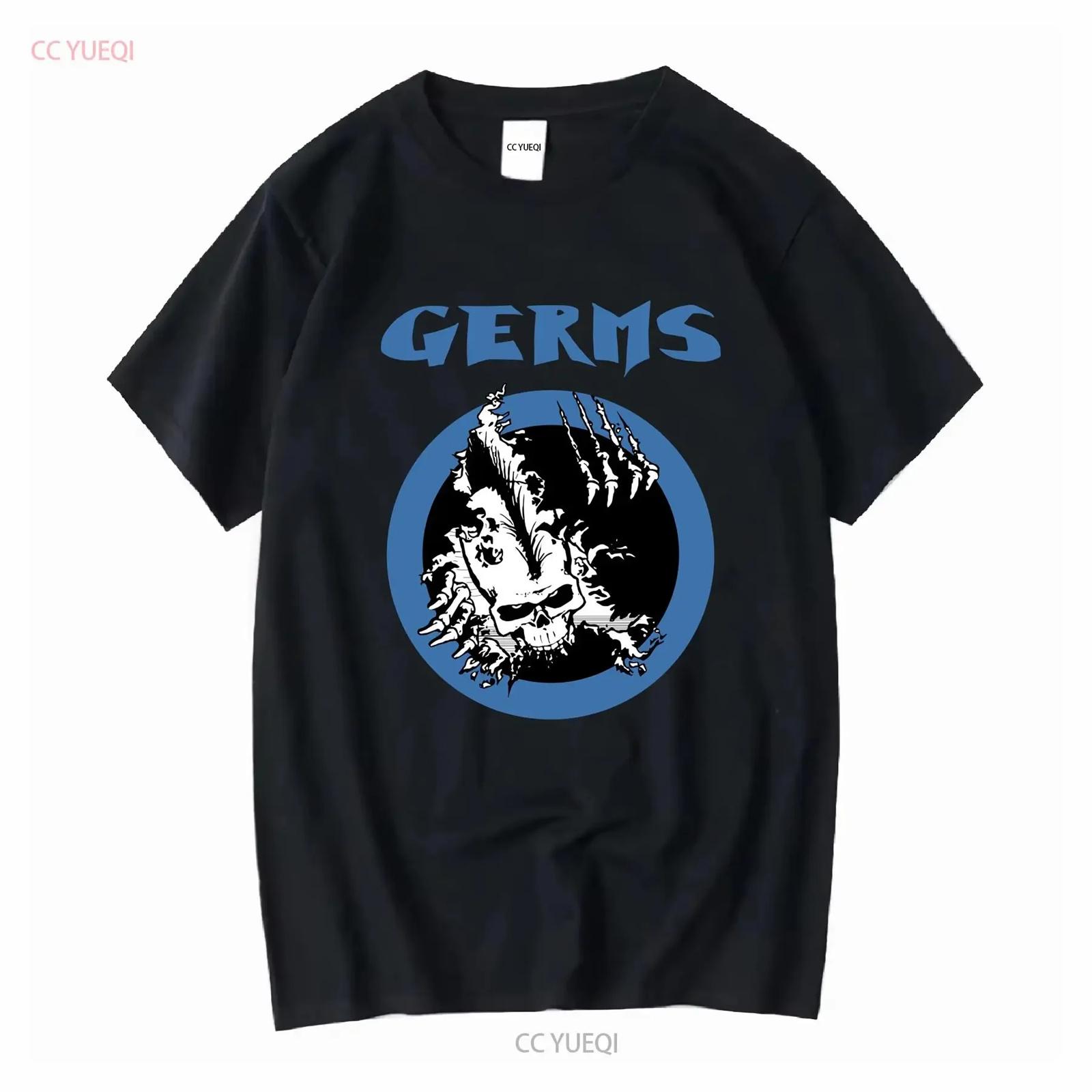 

The Germs GI T Shirt 358 Retro Music White long or short sleeves vintage Washed designer clothes Top For Everyday Wear Unisex XXXXXL різнокольоровий