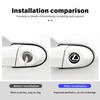 2026 Hot Interior Stickers For Lexus GX470 LS400 LX470 LX570 RC350 UX250h ES350 RX450h 8pcs Car Door Keyhole Cover Sticker Unive JM3